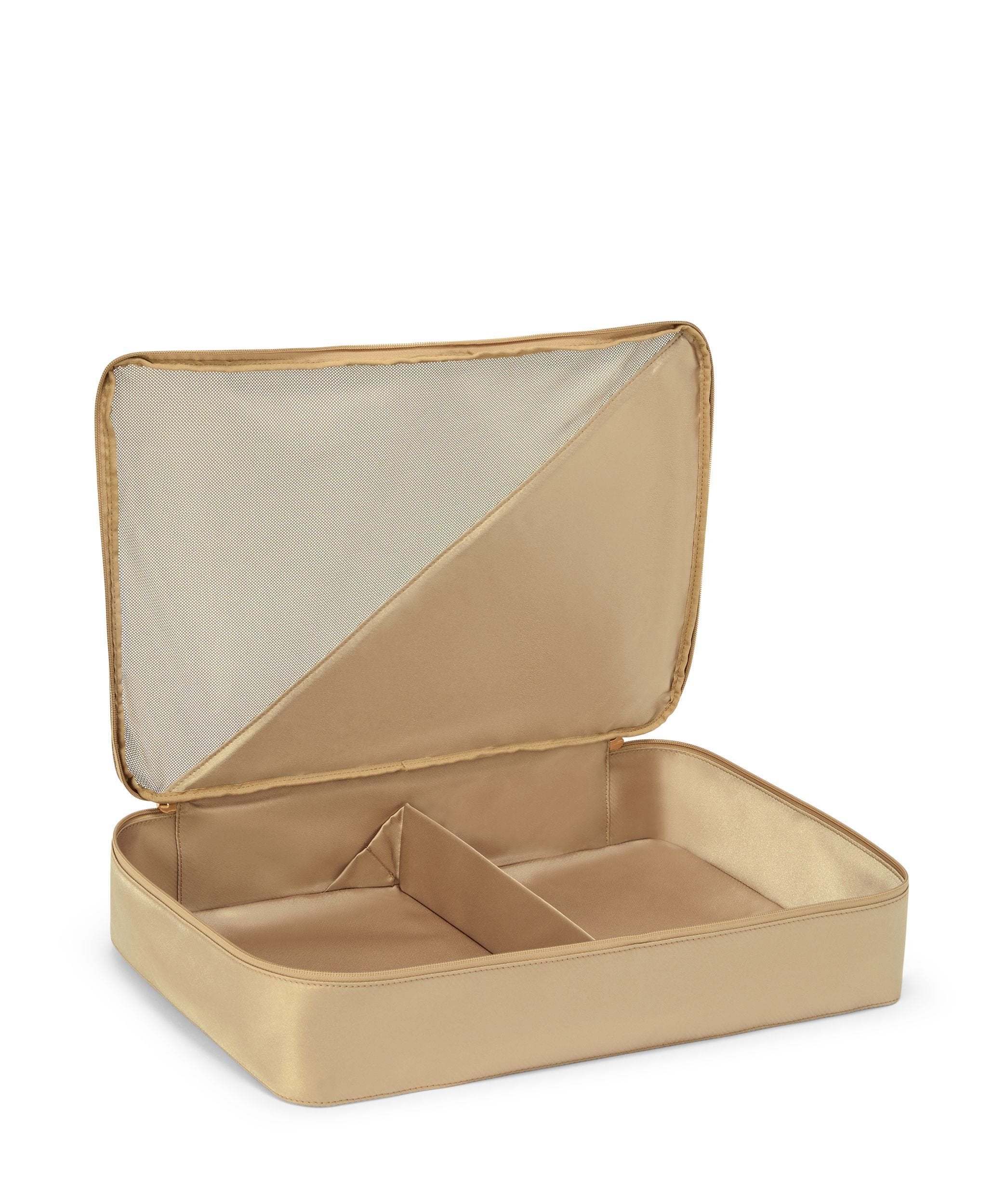 TRAVEL ACCESSORY パッキング・キューブ・ラージ ゴールド｜TUMI