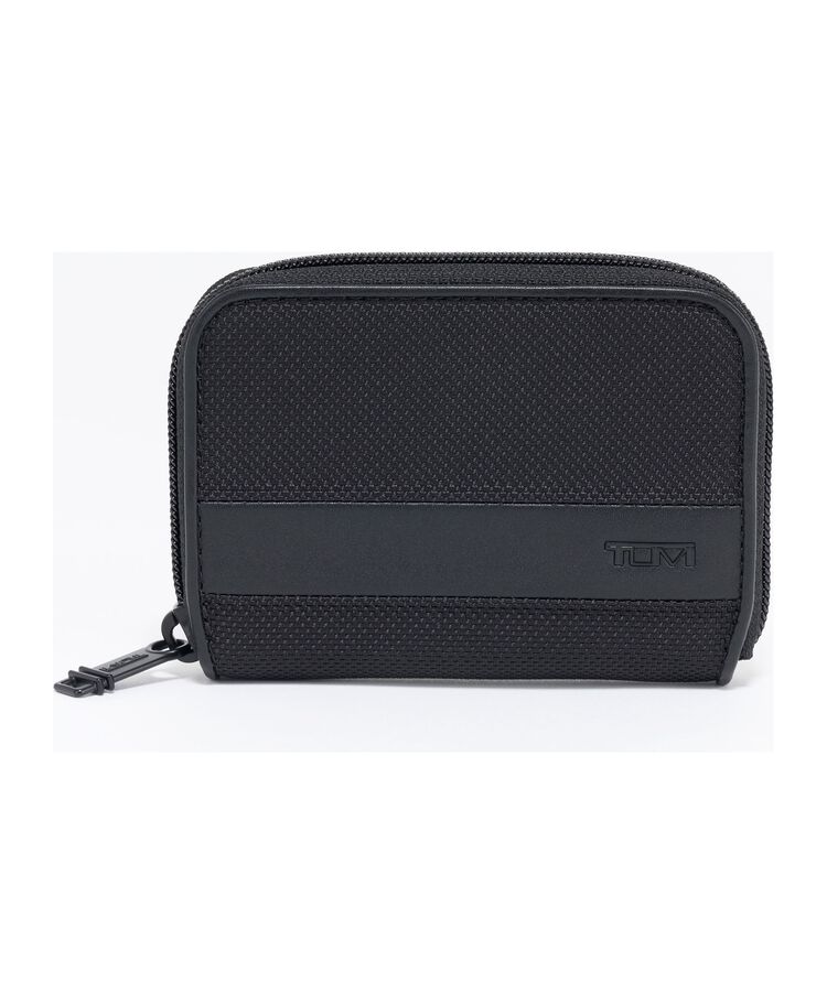 ALPHA ジップ・アラウンド・カード・ケース ブラック｜トゥミ公式  