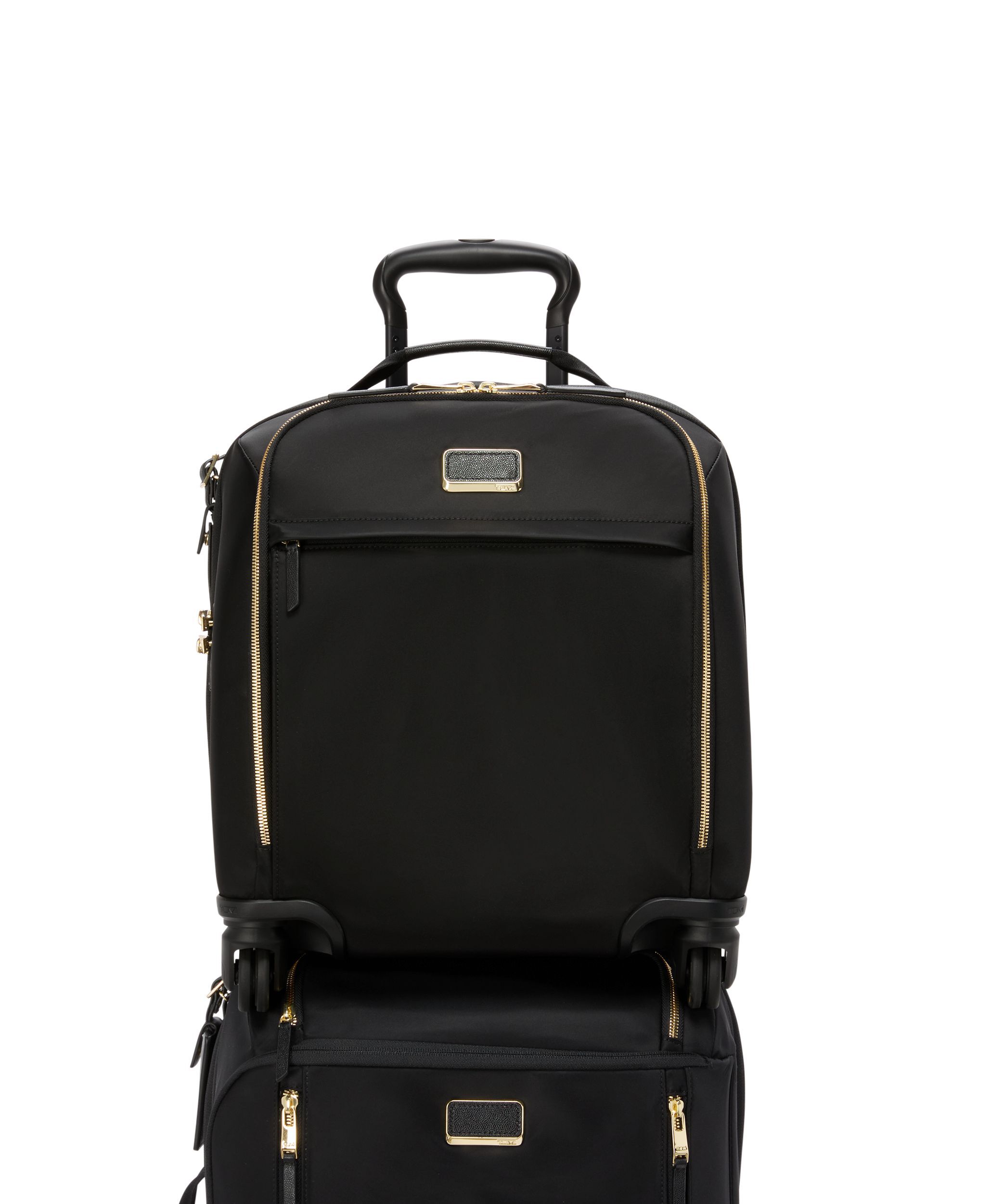 ネット限定お買い得商品 - ショップチャンネル VOYAGEUR 「レジェール」コンパクト・キャリーオン ブラック バッグ