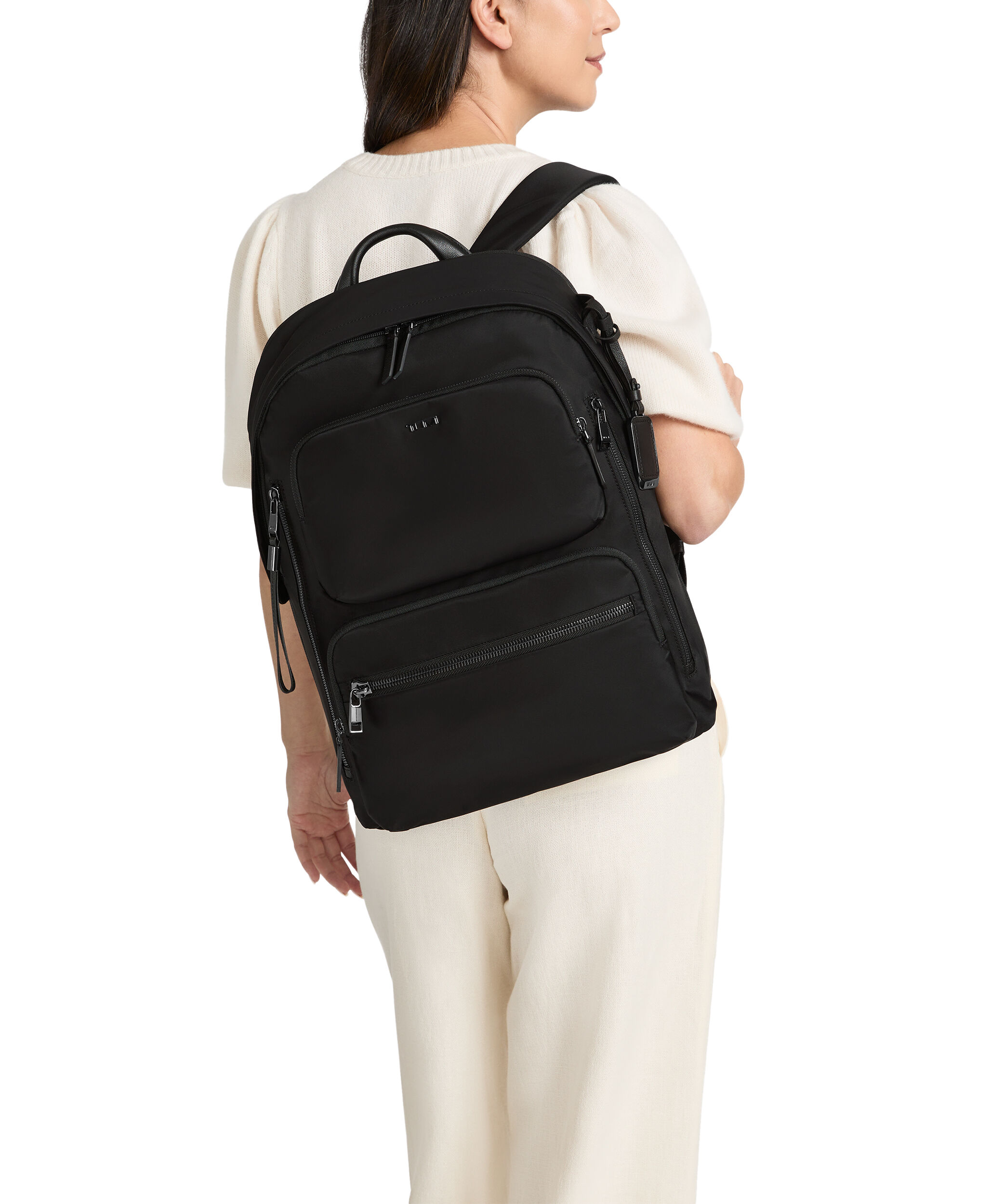 TUMI VOYAGEUR 196663 「モンタナ」バックパック ブラック VOYAGEUR 「モンタナ」バックパック ブラック/ガンメタル｜TUMI