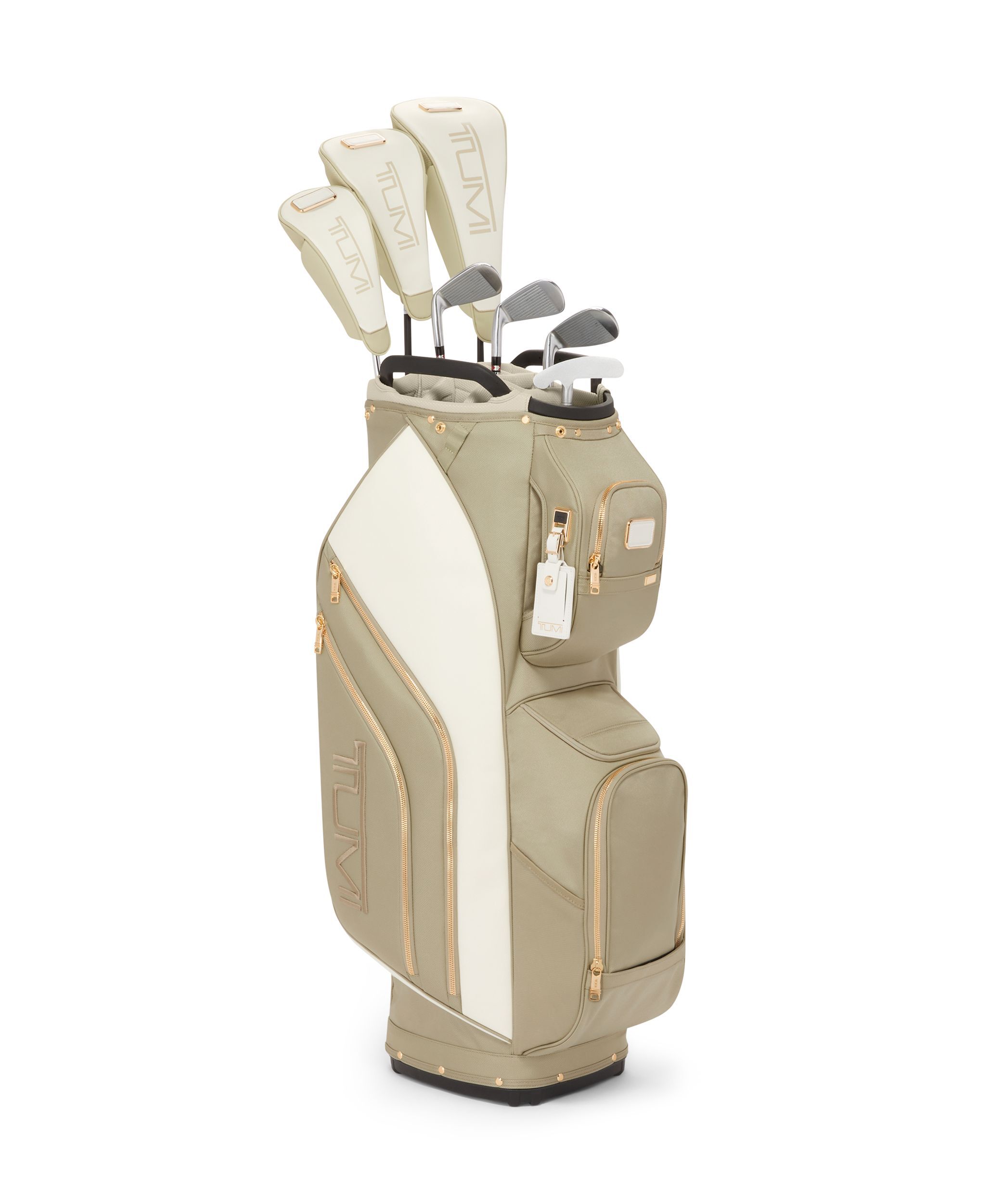 TUMI Golf ゴルフ・カート・バッグ オフホワイト/タン｜TUMI(トゥミ