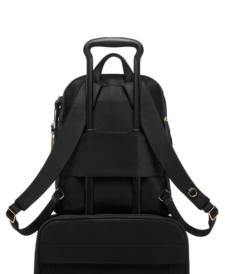 VOYAGEUR 「ホールジー」バックパック ブラック/ゴールド｜TUMI(トゥミ 
