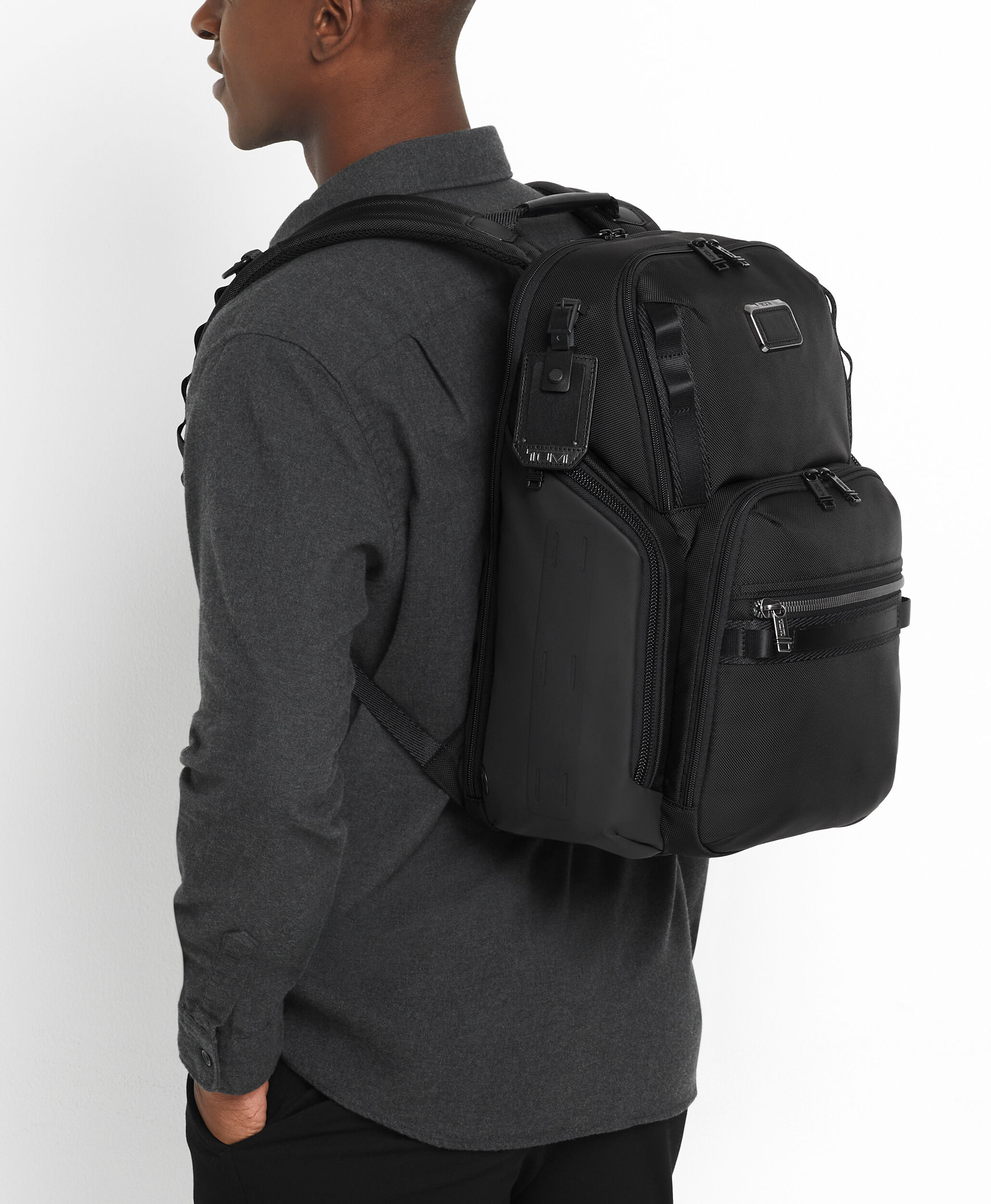 ALPHA BRAVO 「サーチ」バックパック ブラック｜TUMI(トゥミ
