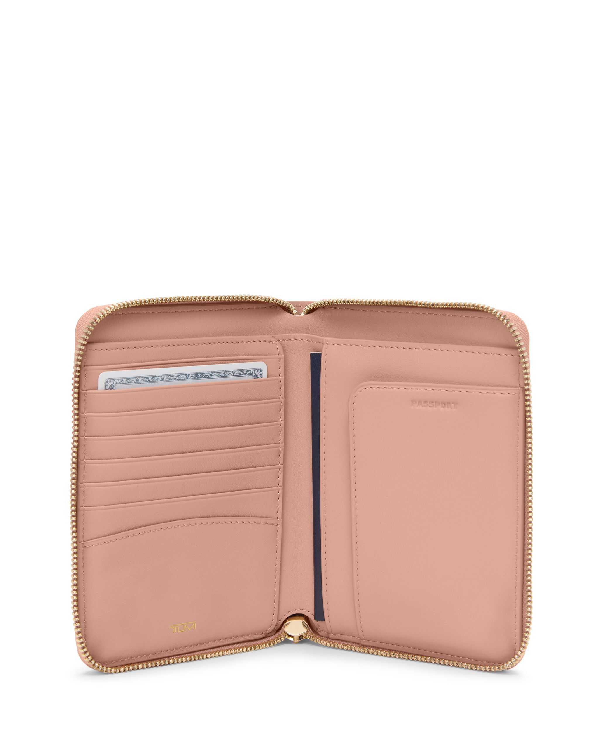 BELDEN ジップ・アラウンド・パスポート・ケース ブラッシュ｜TUMI