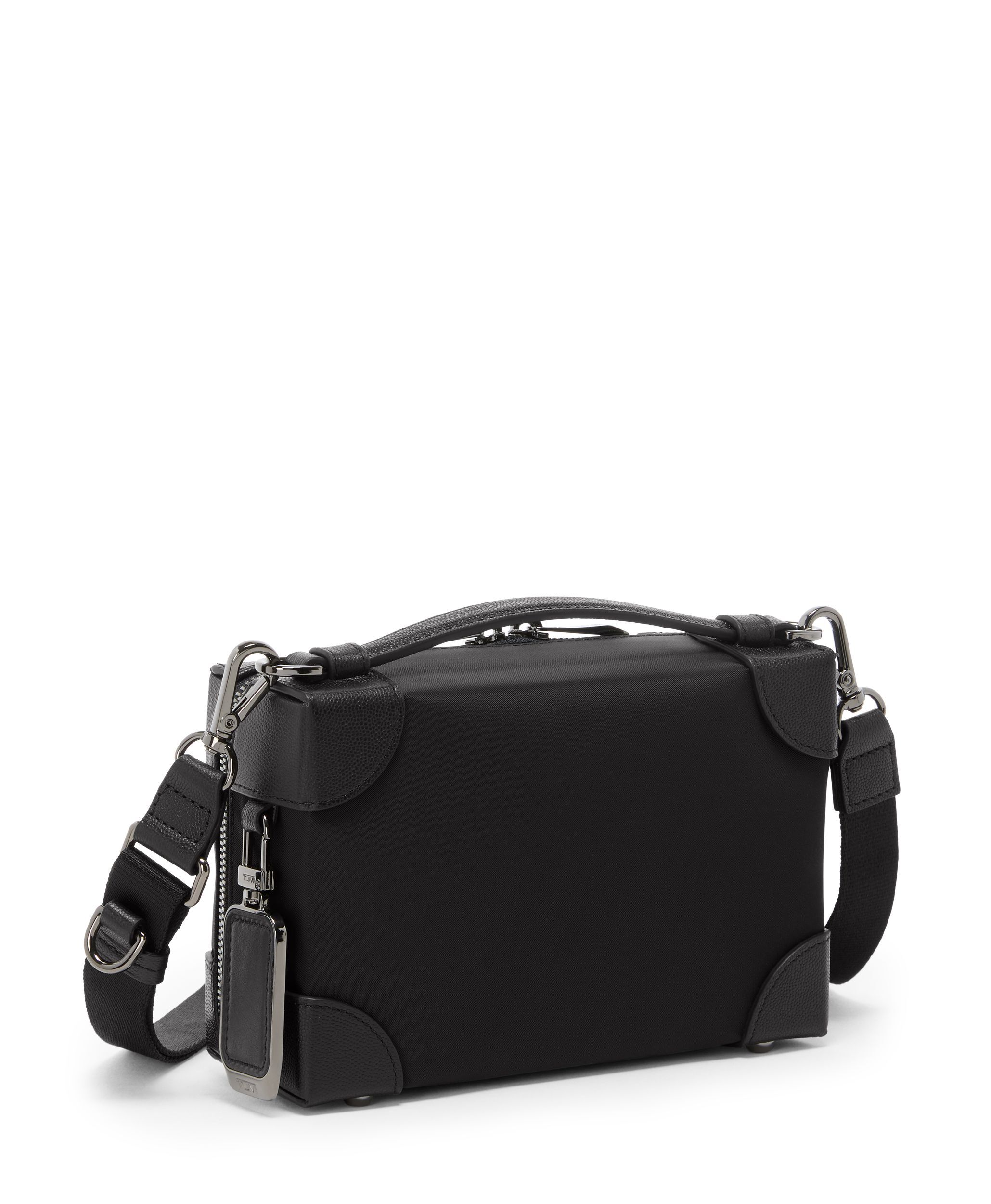 関税・送料込み【TUMI】Voyageur Teghan クロスボディバッグ VOYAGEUR 「テガン」クロスボディ ブラック/ガンメタル｜TUMI