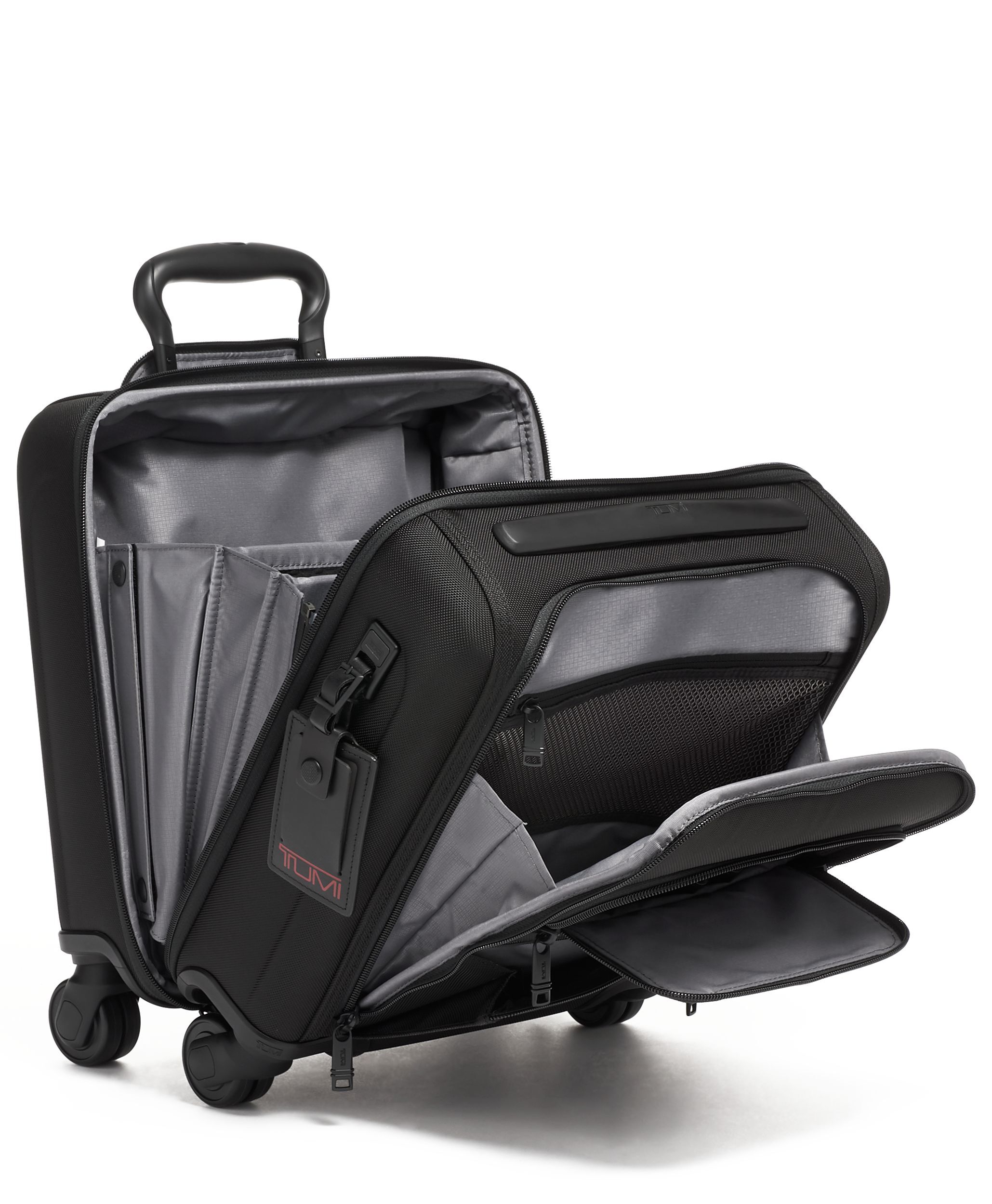 TUMI ALPHA3 コンパクト・4ウィール・ブリーフ Black（ブラック）