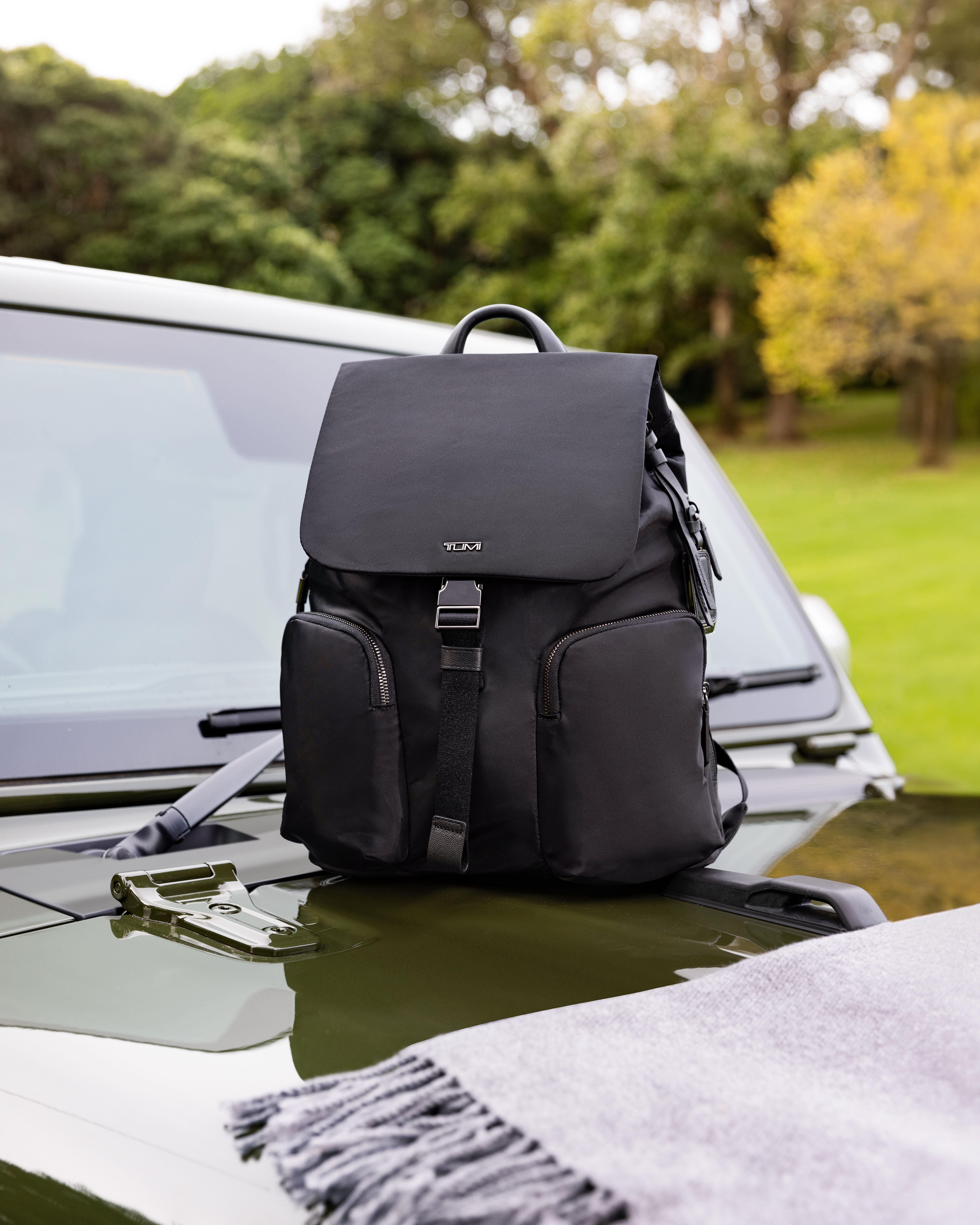 VOYAGEUR 「ラムゼイ」バックパック ブラック/ガンメタル｜TUMI(トゥミ