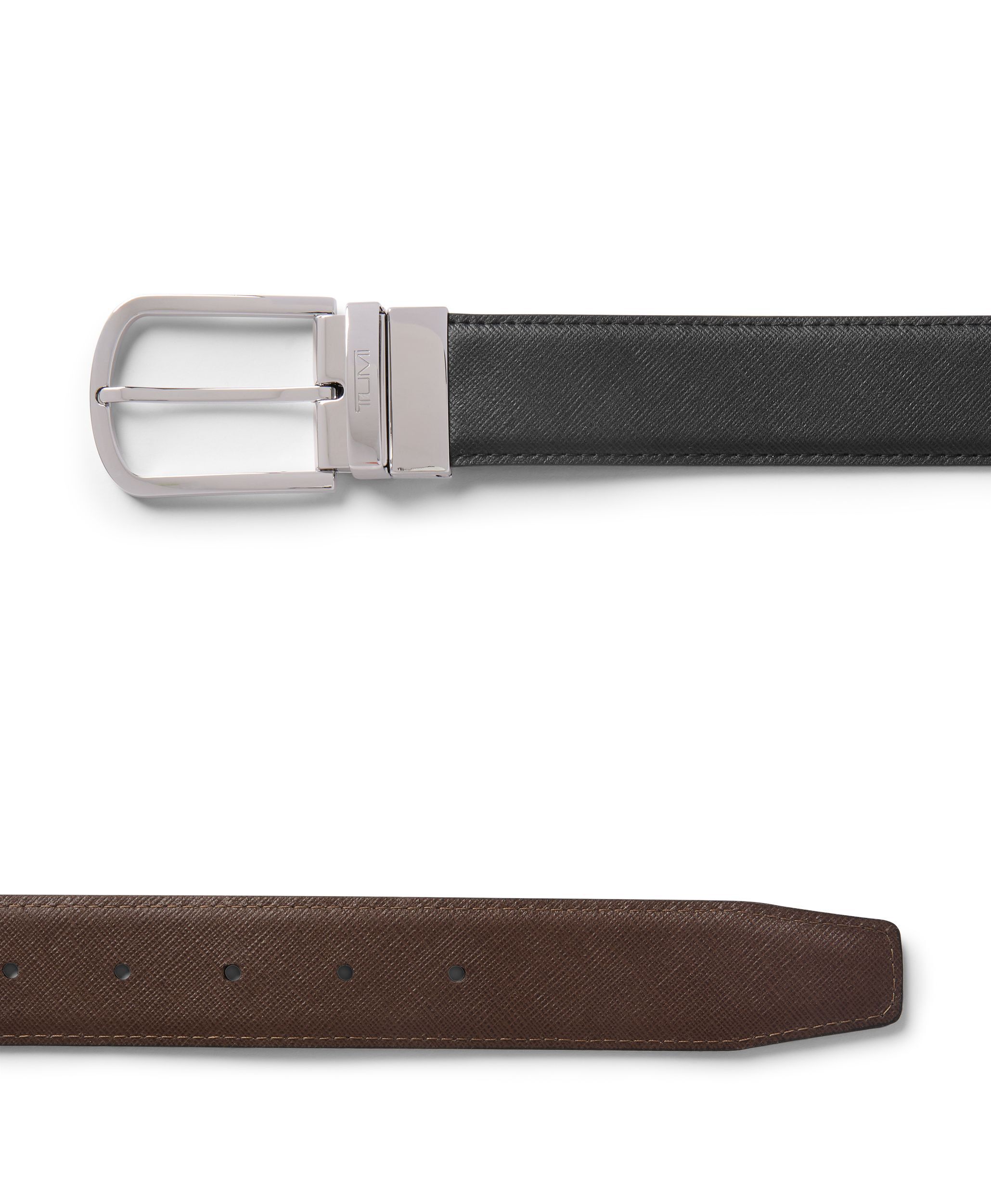 TUMI Belts ホースシュー・リバーシブル・サフィアーノ・レザー