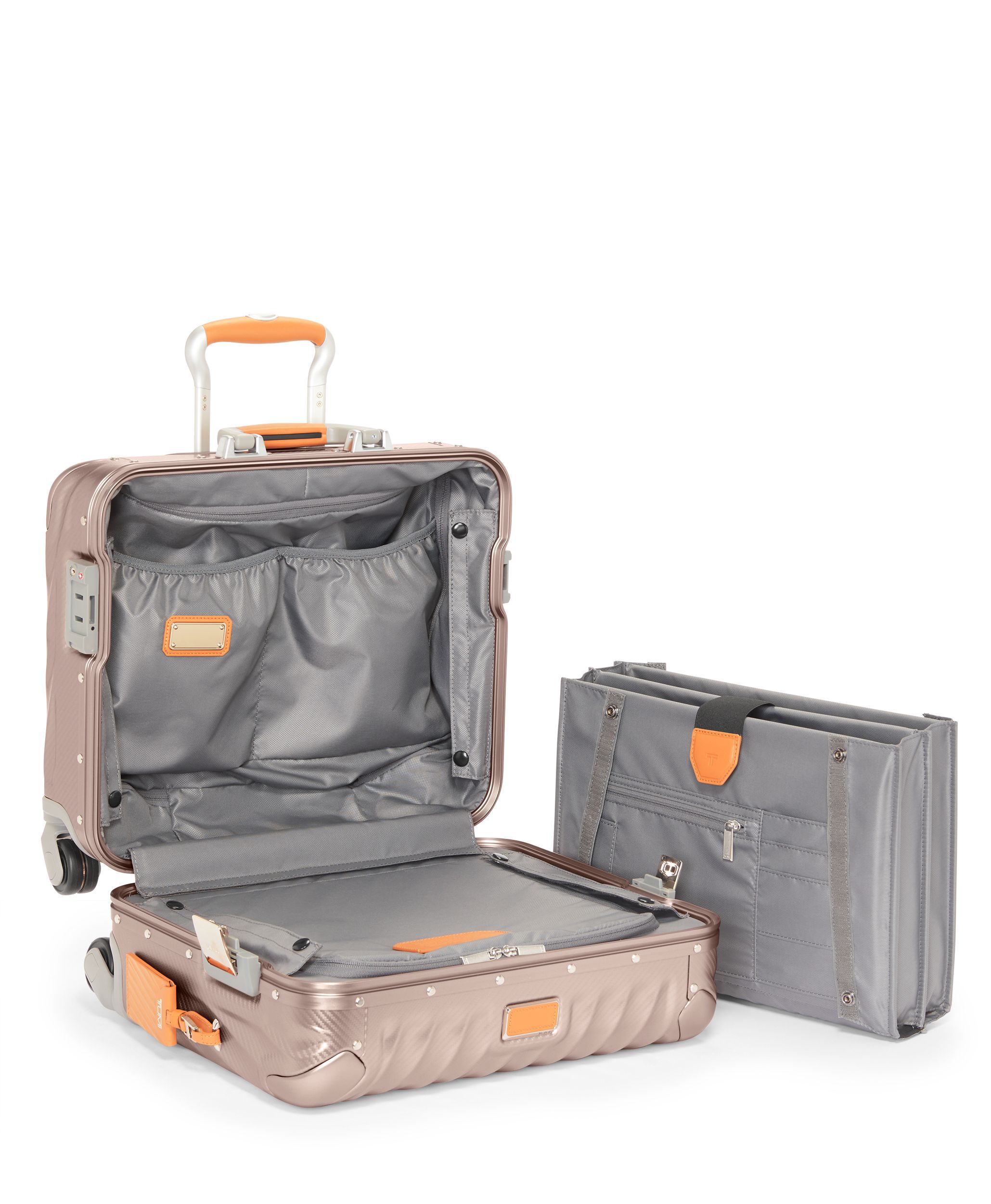 TUMI 228004DE コンパクトキャリーオール　美品 19 DEGREE ALUMINUM コンパクト・キャリーオン テクスチャー